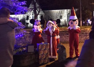 Christmas Mascot Appearances
