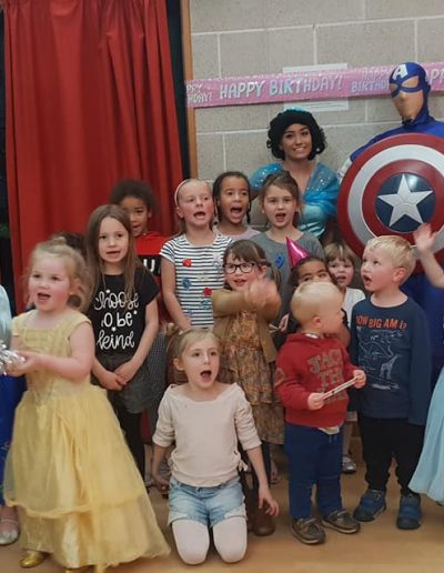Superhero and princess party package